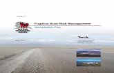 Fugitive Dust Risk Management - Teck Plan (2).pdf · Fugitive Dust Risk Management ... 4.6 Communication and Collaboration 15 ... and research to improve our understanding of the