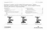 Fisher 3582 and 3582i Positioners, 582i …/media/resources/fisher/u/363... · Typical Mounting for Fisher 3582 and 3582i Positioners and 3583 Transmitters CONTROL VALVE WITH 3582i