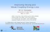 Improving Strong and Weak Coupling Energy Loss · Improving Strong and Weak Coupling Energy Loss W. A. Horowitz ... D3 Black Brane ... • We have numerical solutions for leading