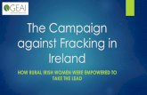 The Campaign against Fracking in Ireland · Gasland shown in community centre