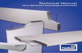 Technical Manual - hebel.com.au · aerated concrete (AAC) panels, and provides design tables and ... “Residential Slabs and ... Wall & Floor Panel Design & Construction 7.4 Behaviour
