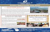 Golden Opportunity Club News - Community 1st … · 2015-10-08 · Golden Opportunity Club News Jeff Wilson, ... Sea Life Center, ... Lunch was at another “Bridges of Madison County”