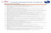 POSTER PRESENTATION SCHEDULE T - isaac … · Bronwyn Hemsley, Simon Stevens, & Sara Ezekiel 1067 Internet and social media use by young people with ... Jennifer Seale, Jeff Higginbotham,