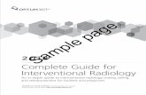 page Sample - Medical Billing and Coding Books … Guide for Interventional Radiology 2018 2018 Complete Guide for Interventional Radiology An in-depth guide to interventional radiology