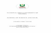 NATIONAL OPEN UNIVERSITY OF NIGERIA SCHOOL …nouedu.net/sites/default/files/2017-03/ANP 204 Main Text.pdf · NATIONAL OPEN UNIVERSITY OF NIGERIA SCHOOL OF ... common lipids and fatty