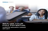 REALIZE YOUR FULL POTENTIAL - Dell EMC .REALIZE YOUR FULL POTENTIAL MAY 2017. ... of your selected