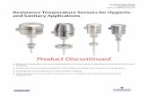 Product Data Sheet: Resistance Temperature Sensors for Hygienic … · Resistance Temperature Sensors for Hygienic and Sanitary Applications Z9Ycj^Xh^d cidEgYXij. 2 Rosemount 65Q