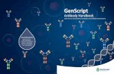 GenScript · clinical use of antibodies as “magic bullets” to target tumors. But this great hype gave way to pessimism as time ... This handbook serves to provide a broad