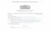 Explosives Act 1875 - legislation · editorial team to Explosives Act 1875. Any changes that have already been made by the team appear in the content and are referenced with annotations.