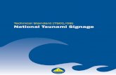 Technical Standard [TS01/08] National Tsunami … · Technical Standard [TS01/08] National Tsunami Signage. ... and Manual of Traffic Signs and Markings (MOTSAM) ... are stated in
