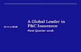 A Global Leader in P&C Insurances1.q4cdn.com/677769242/files/doc_presentations/2018/06/Chubb... · A global leader in traditional and specialty P&C coverage for industrial commercial