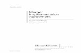Merger Implementation Agreement EXECUTION … · Merger Implementation Agreement Details 5 Agreed terms 6 1. Defined terms & interpretation 6 1.1 Defined terms 6 1.2 Interpretation