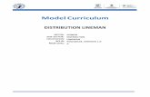 Model Curriculum - nsdcindia.org · This program is aimed at training candidates for the job of a “Distribution Lineman”, ... Distribution Lineman Qualification Pack Name & Reference