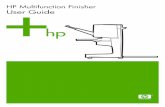 HP Multifunction Finisher User Guide - ENWW - atec.ro Multifunction Finisher... · 1 Product basics Overview ... HP Multifunction Finisher ... zConfiguring the printer driver to recognize