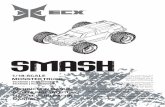 1/18-scale - RC Airplanes, Multirotors, Cars, Trucks and ... · This 1/18-scale model introduces you to the sport of RC driving. Herzlichen Glückwunsch zum Kauf des ECXTM SmashTM