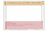 Composer of month - Practical Pages | Practical tips ... · Composer of the Month Name: ... musician for the wealthy Hungarian aristocratic Esterházy family on their ... over 100