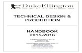 Technical Design & Production Handbook 2015- .TECHNICAL DESIGN & PRODUCTION HANDBOOK 2015-2016 ...