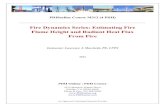 Fire Dynamics Series: Estimating Fire Flame Height … Flux.pdf · Fire Dynamics Series: Estimating Fire Flame Height and ... The methods presented in this chapter are drawn from