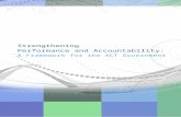 Strengthening Performance and Accountability: A …€¦  · Web viewStrengthening . Performance and Accountability: A Framework for the ACT Government . February 2011. Strengthening