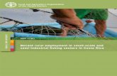 Decent rural employment in small-scale and semi-industrial ... · Decent rural employment in small-scale and semi-industrial ﬁshing sectors in Costa Rica RURAL EMPLOYMENT CASE STUDY