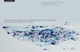 Stochastic modelling of liability accumulation risk · Stochastic modelling of liability ... has a background in Economics and Applied ... stochastic approach to modelling liability
