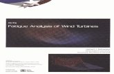 Fatigue Analysis of Wind Turbines * -9, “f~ a, ,. *,. · led the wind turbine community to develop fatigue analysis capabilities for wind turbines. Our ability to analyze the fatigue