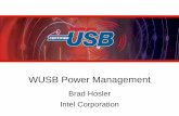 Brad Hosler Intel Corporation - USB.org€¦ · Brad Hosler Intel Corporation. 2 ... • I‘m awake (see next slide) 6 ... TrustTimeout, then send DN_Alive • Host will resume normal