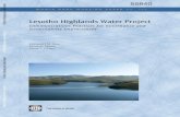 Lesotho Highlands Water Project - World Bank · Lesotho Highlands Water Project Communications Practices for Governance and Sustainabilty Improvement THE WORLD BANK Lawrence J.M.