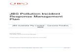JBS Pollution Incident Response Management Plan Caroona Pollution Incident Response... · JBS Australia Pty Limited – Caroona Feedlot PIRMP – Public Version – 2016 Page 1 of