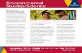 Environmental Studies/Science - Queen's University · With both a Science option, and an Arts option, students in Environmental Studies can customize their degree and the way in which