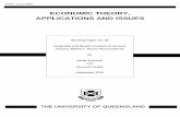 ECONOMIC THEORY, APPLICATIONS AND ISSUES …ageconsearch.umn.edu/bitstream/183285/2/WP69.pdf · 2017-04-01 · Economic Theory, Applications and Issues ... Angus Maddison used information