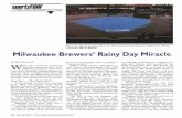 Milwaukee Brewers' Rainy Day Miracle - About SportsTurfsturf.lib.msu.edu/article/1998jan32.pdf · Milwaukee Brewers' Rainy Day Miracle ... says Kirt Bakos, lead person for the ...