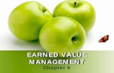 EARNED VALUE MANAGEMENT · 12.04.2011 · EARNED VALUE MANAGEMENT ... it has not been accepted as standard practice in all ... The earned value of a project is the budgeted cost of