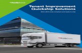 Tenant Improvement Quickship Solutions - Acuity … · Lecture Hall, Training ... 1 nCM ADCX (RJB) ... 12 Tenant Improvement Quickship Solutions  13 nPODM 2P DX