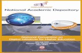 National Academic Depository - NADnad.gov.in/doc/NAD BROCHURE 06.07.17.pdf · National Academic Depository National Academic Depository (NAD) Background Academic institutions such