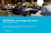 Guidelines, May 2018 - vancouverfoundation.ca · bigger picture is the first step to creating lasting change. Engaging in systems thinking means giving yourself permission to create