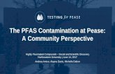 The PFAS Contamination at Pease: A Community Perspective · The PFAS Contamination at Pease: A Community Perspective ... Andrea Amico, Alayna Davis ... The PFAS Contamination at Pease: