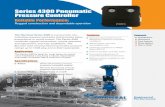 Series 4300 Pneumatic Pressure Controller - …norrisealwellmark.com/wp-content/uploads/2016/09/NOR_Series_4300... · Series 4300 Pneumatic Pressure Controller ... valve installations