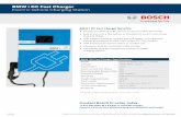  · BMW i DC Fast Charger Electric Vehicle Charging Station BOSCH ... EV14-96 a service from BMW i. Charges the BMW i3 to 80 percent in approximately 30 minutes.