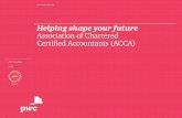 Helping shape your future Association of Chartered ... · 2014 Helping shape your future Association of Chartered Certified Accountants (ACCA) ... ACCA boot camp consists of a full