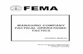 Managing Company Tactical Operations: Tactics--Student …fire.nv.gov/uploadedFiles/firenvgov/content/bureaus/FST/Complete... · MANAGING COMPANY TACTICAL OPERATIONS: TACTICS iv As