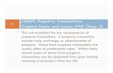 Unit09. Property Transactions - University of Utahcontent.csbs.utah.edu/~fan/fcs5530/PowerPoint/SlidesUnit09FullSize.pdf · property transactions. A property transaction Unit09. Property