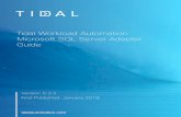 Tidal Workload Automation 6.3.3 Microsoft SQL Server ...·   5 Preface This guide