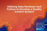 Utilizing Data Reviewer and Python to Develop a …proceedings.esri.com/library/userconf/proc17/papers/78_67.pdf · Python to Develop a Quality Control System ... Architecture GIS