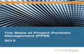 The State of Project Portfolio Management (PPM) 2013€¦ · The State of Project Portfolio Management 2013 3 2013 Project Management Solutions, Inc. Respondents by Industry Respondents