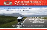 Anaesthesia News - AAGBI · Anaesthesia News No. 261 April 2009 ... 30 Reverification is the new revalida-tion ... One of the first questions colleagues ask