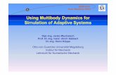 Using Multibody Dynamics for Simulation of Adaptive Systems · Simulation of Adaptive Systems. SIMPACK User Meeting 2003 Overview ... •Consideration of dynamic excitation by guidance