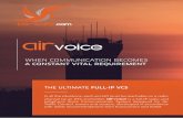 WHEN COMMUNICATION BECOMES A CONSTANT …be-safe.com/wp-content/uploads/2018/03/AIRvoice-EN-02-2018.pdf · of your telecom system to the VoIP technology (Voice over IP), ... EUROCONTROL