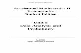 Unit 8 Data Analysis and Probability - Georgia Standards Frameworks/Acc-… · Understand how mathematical ... c. Use representations to model ... “Is it really possible for a person