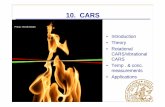 Lecture 10 CARS [Kompatibilitetsläge] - Princeton … Lecture... · 532 nm and a dye laser spectral ... profile centred around 607 nm. • The CARS signal is at frequency: ... 1000